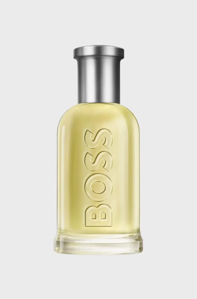 best perfume company in dubai boss yellow bottle