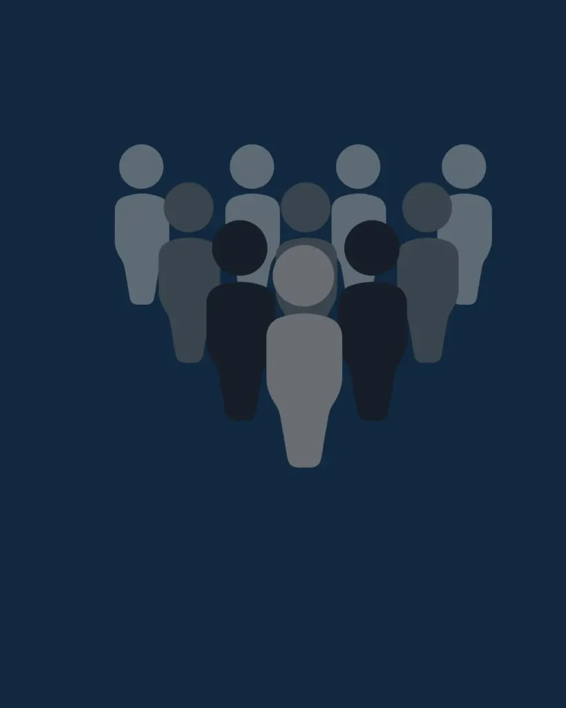 Illustration representing audience targeting and lead generation strategy by a freelance digital marketer in Dubai