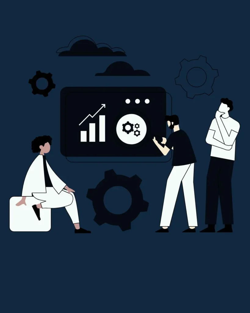 Marketing performance dashboard and optimization workflow illustrated by a freelance digital marketer in Dubai.